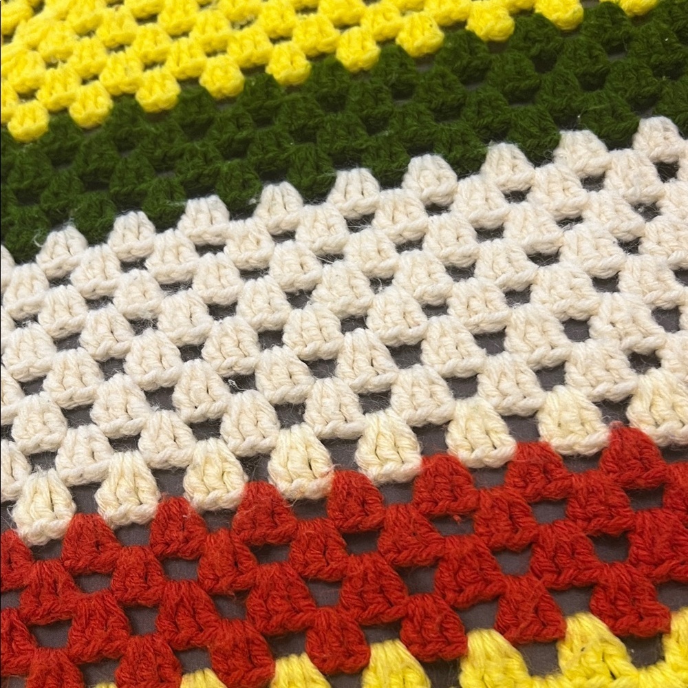 Colorful Crochet Blanket - Picture 5 of 12